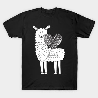 All You Need is Love and Llamas T-Shirt